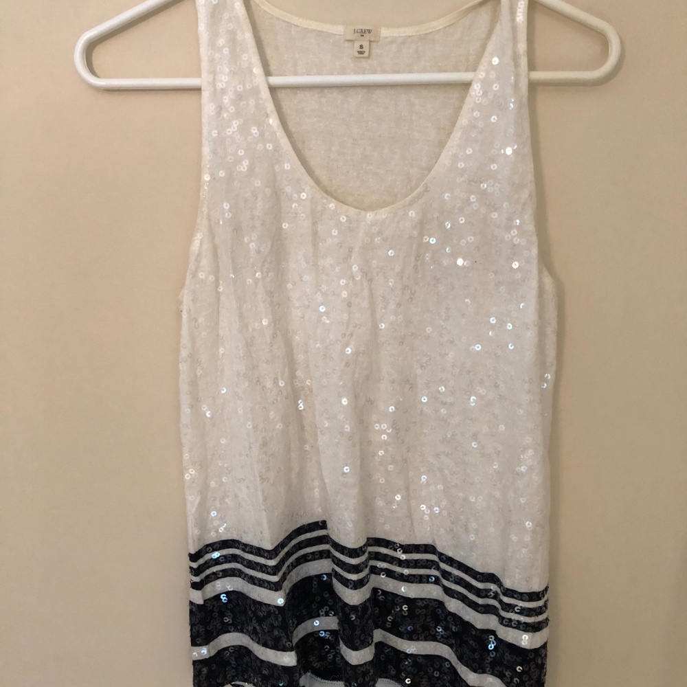 J.Crew Sequin Top